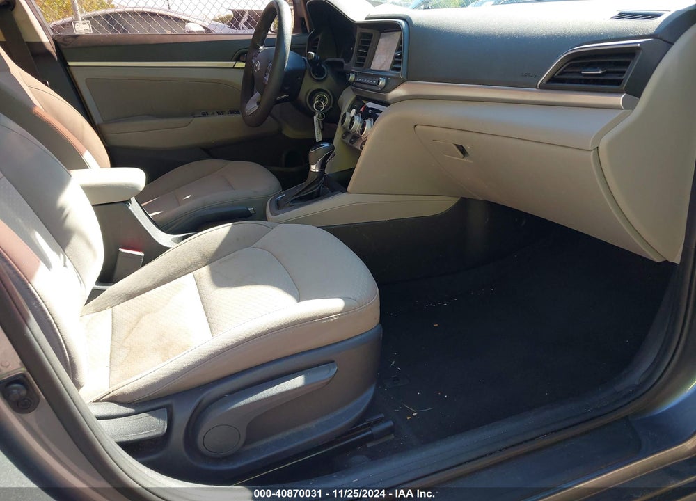 2019 HYUNDAI ELANTRA SEL VIN: 5NPD84LF8KH469747