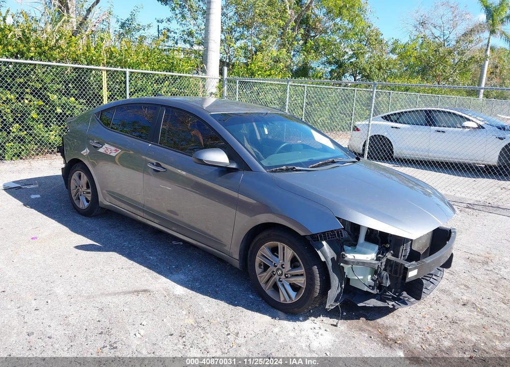 2019 HYUNDAI ELANTRA SEL VIN: 5NPD84LF8KH469747