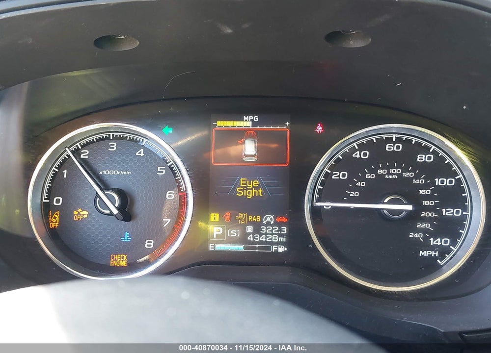 2022 SUBARU FORESTER TOURING VIN: JF2SKARC0NH467046