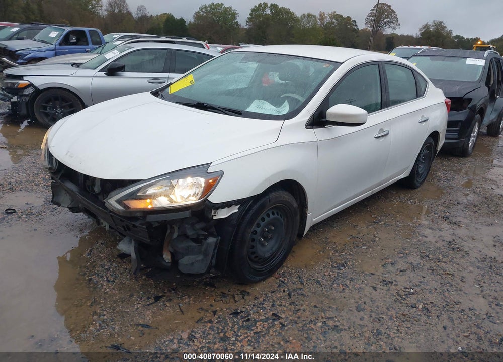 2016 NISSAN SENTRA SV VIN: 3N1AB7AP7GL670311