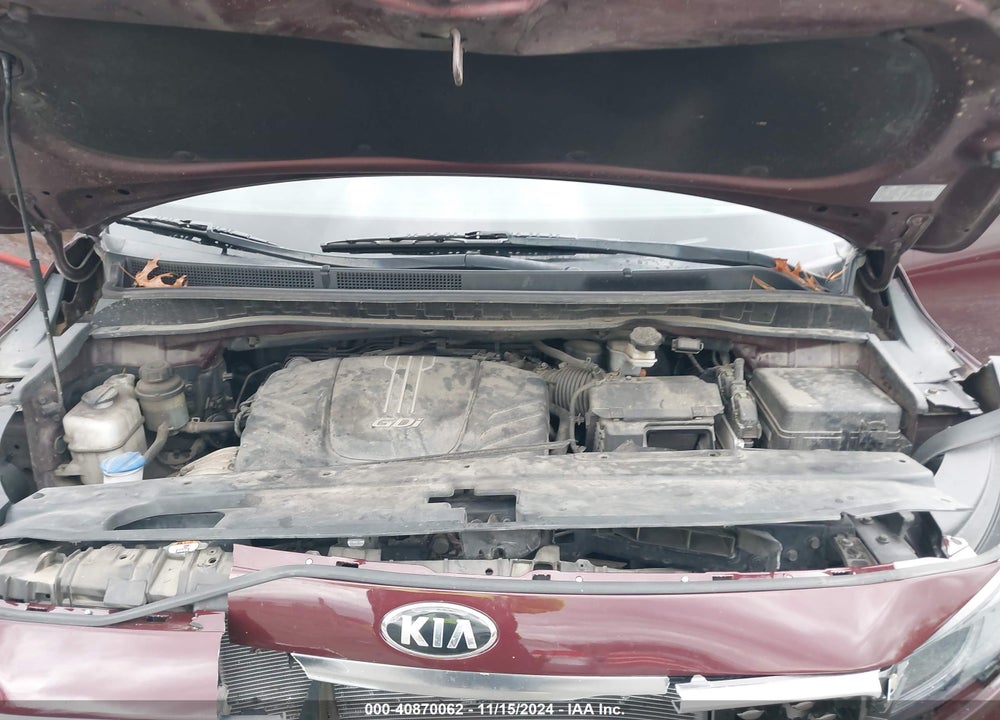 2015 KIA SEDONA EX VIN: KNDMC5C10F6023620