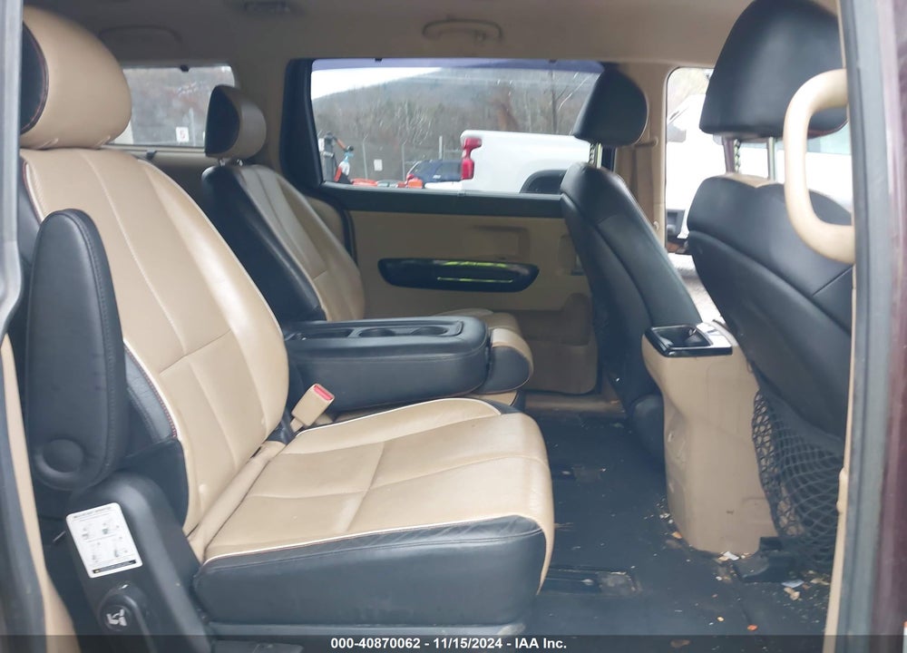 2015 KIA SEDONA EX VIN: KNDMC5C10F6023620