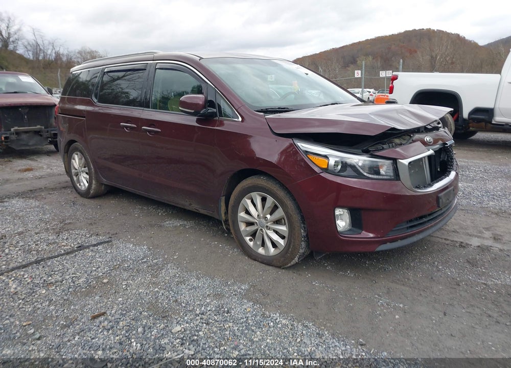 2015 KIA SEDONA EX VIN: KNDMC5C10F6023620