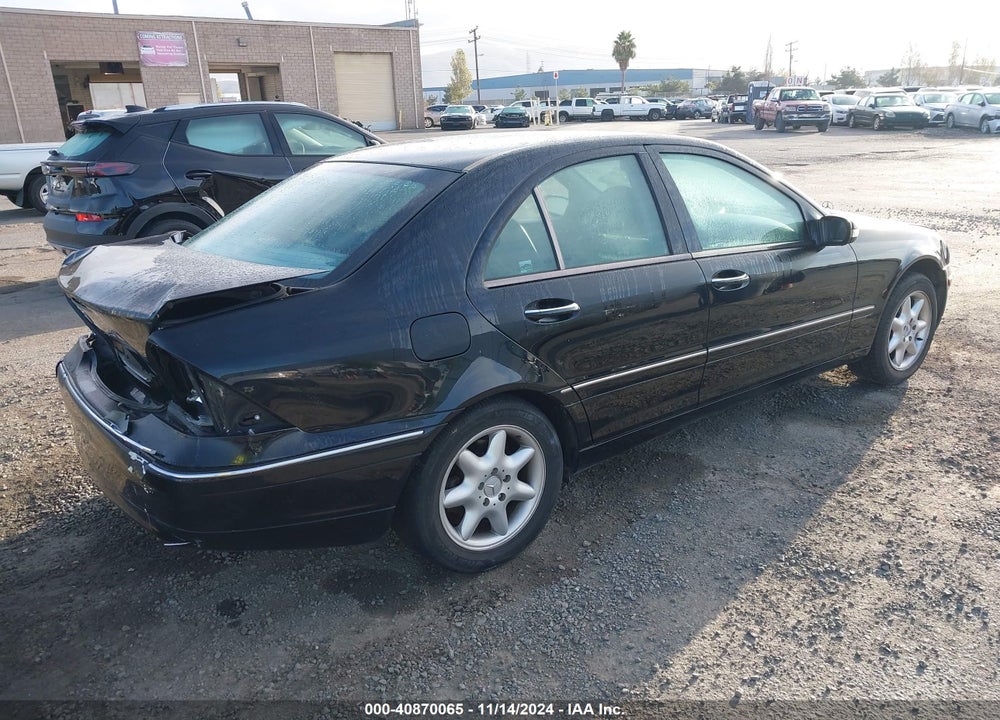 2002 MERCEDES-BENZ C 240 VIN: WDBRF61J02F269419