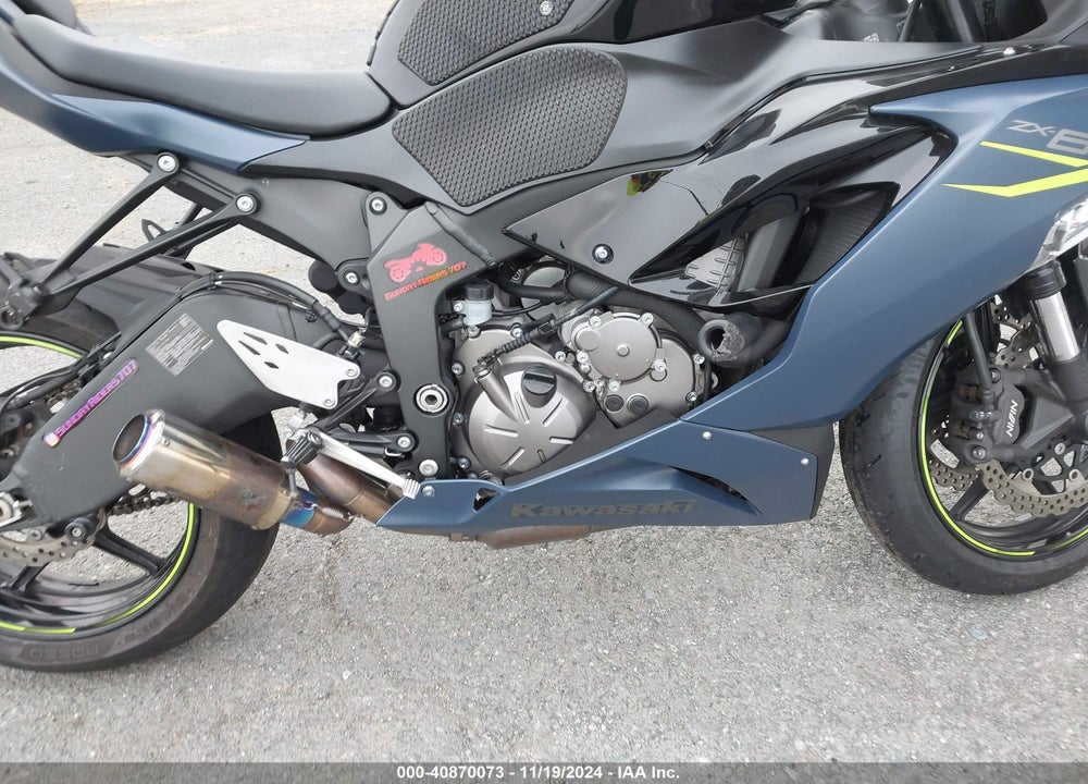 2023 KAWASAKI ZX636 K VIN: JKBZXJH13PA018024