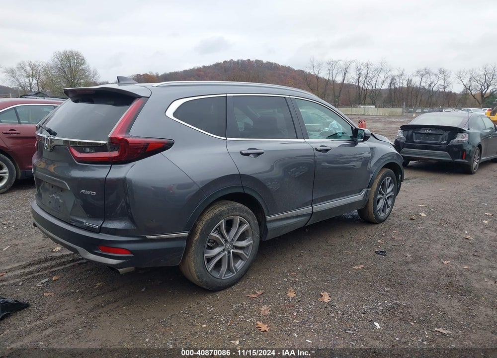 2022 HONDA CR-V AWD TOURING VIN: 2HKRW2H93NH638533