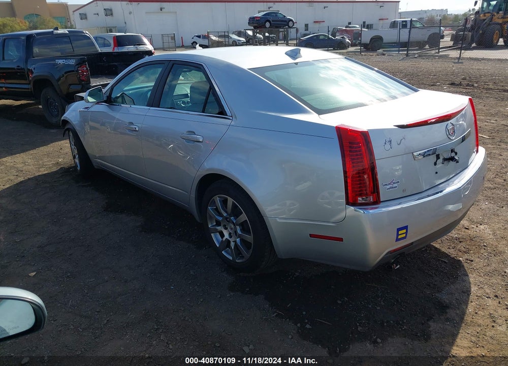 2009 CADILLAC CTS STANDARD VIN: 1G6DF577590141856