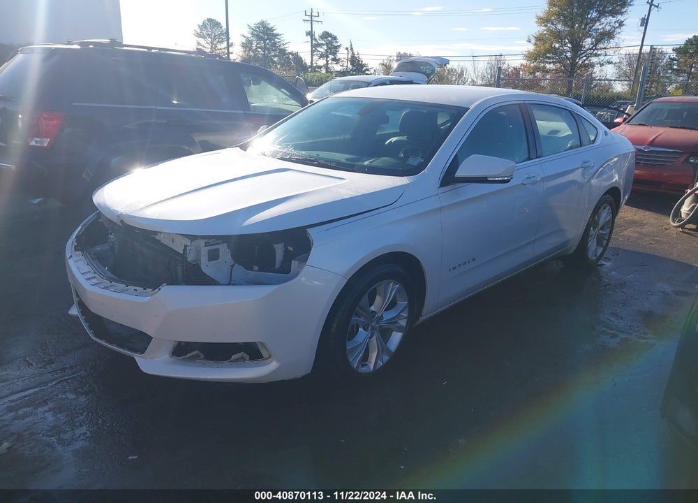 2015 CHEVROLET IMPALA 2LT VIN: 1G1125S30FU127778