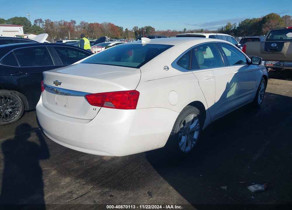 2015 CHEVROLET IMPALA 2LT VIN: 1G1125S30FU127778