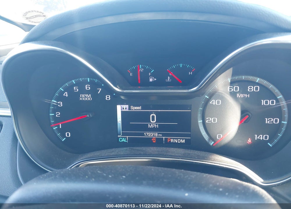 2015 CHEVROLET IMPALA 2LT VIN: 1G1125S30FU127778