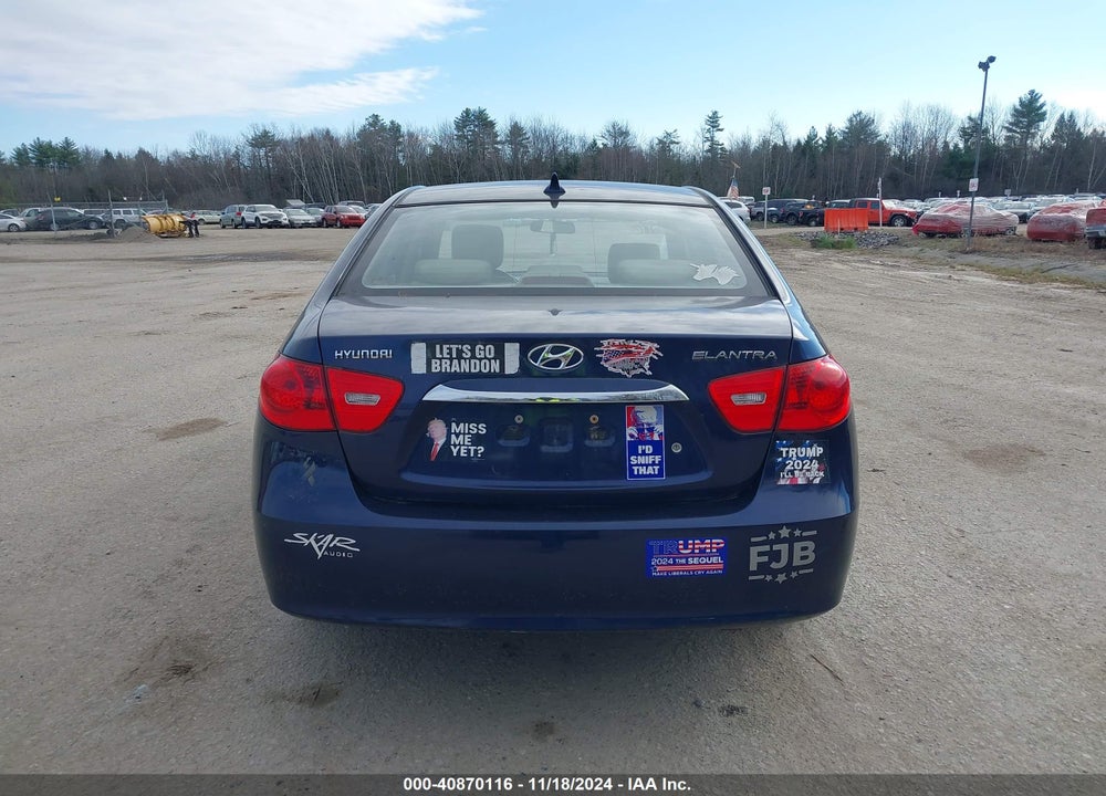 2010 HYUNDAI ELANTRA GLS VIN: KMHDU4ADXAU920612
