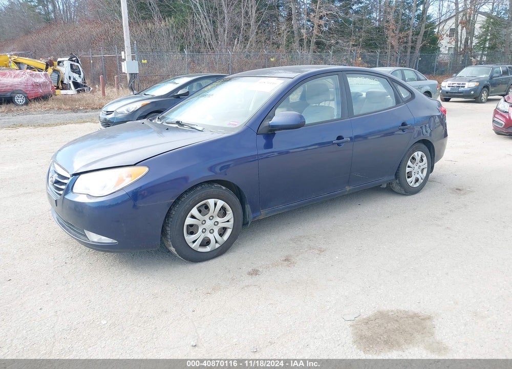 2010 HYUNDAI ELANTRA GLS VIN: KMHDU4ADXAU920612