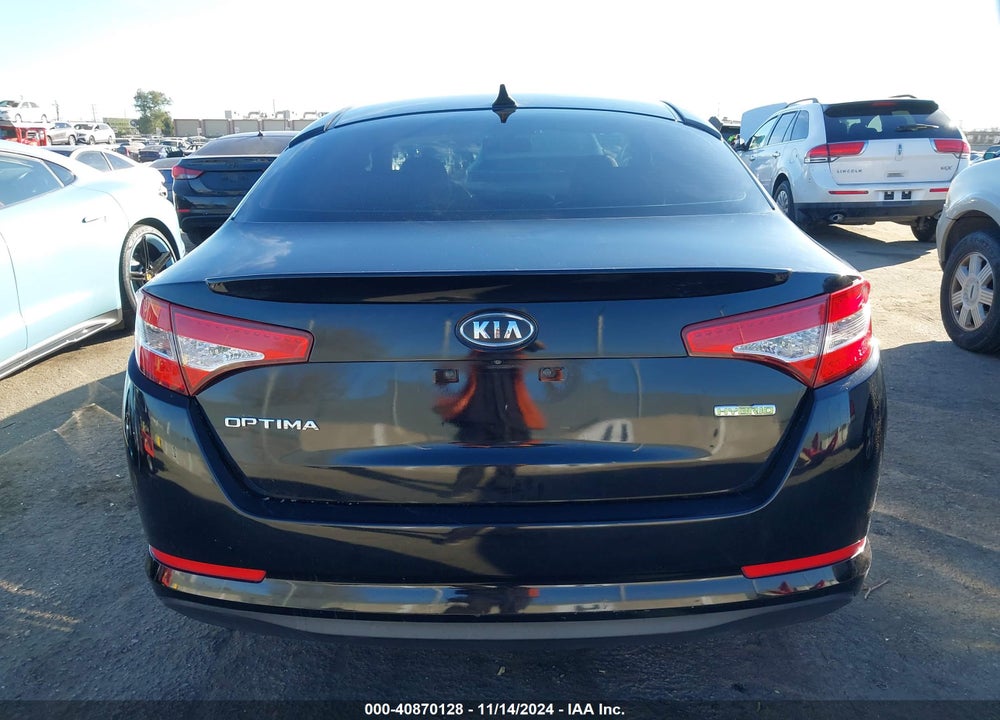 2011 KIA OPTIMA HYBRID EX VIN: KNAGM4AD4B5007872