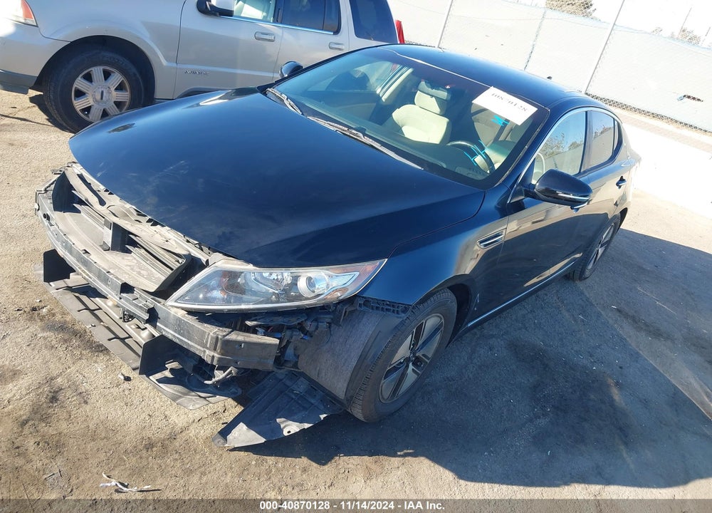 2011 KIA OPTIMA HYBRID EX VIN: KNAGM4AD4B5007872