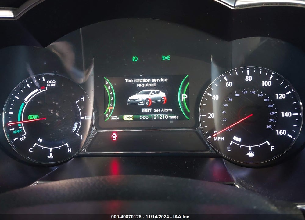 2011 KIA OPTIMA HYBRID EX VIN: KNAGM4AD4B5007872