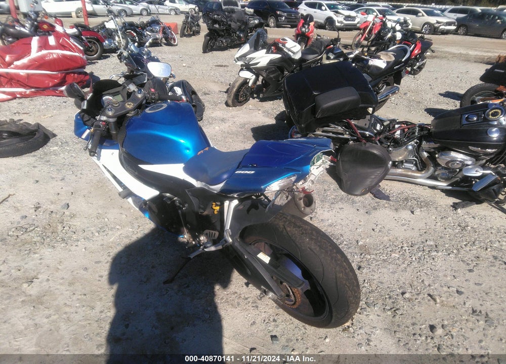 2008 SUZUKI GSX-R600 VIN: JS1GN7EAX82109327