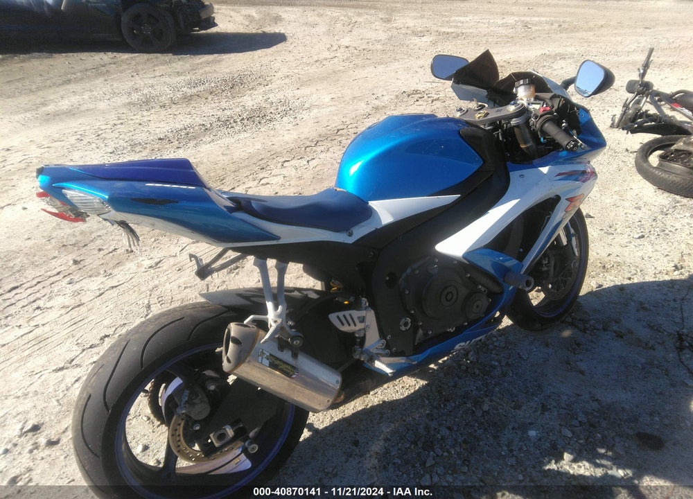 2008 SUZUKI GSX-R600 VIN: JS1GN7EAX82109327