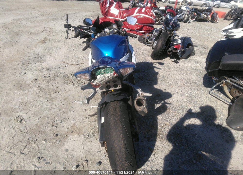 2008 SUZUKI GSX-R600 VIN: JS1GN7EAX82109327