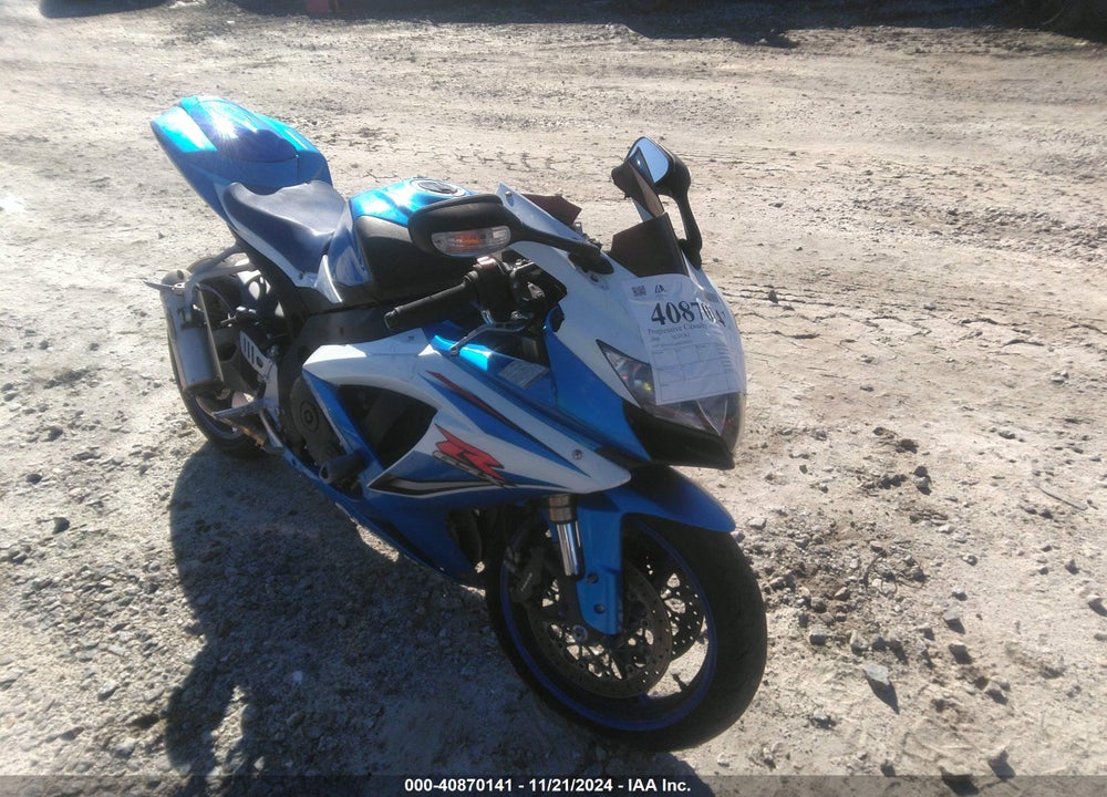 2008 SUZUKI GSX-R600 VIN: JS1GN7EAX82109327