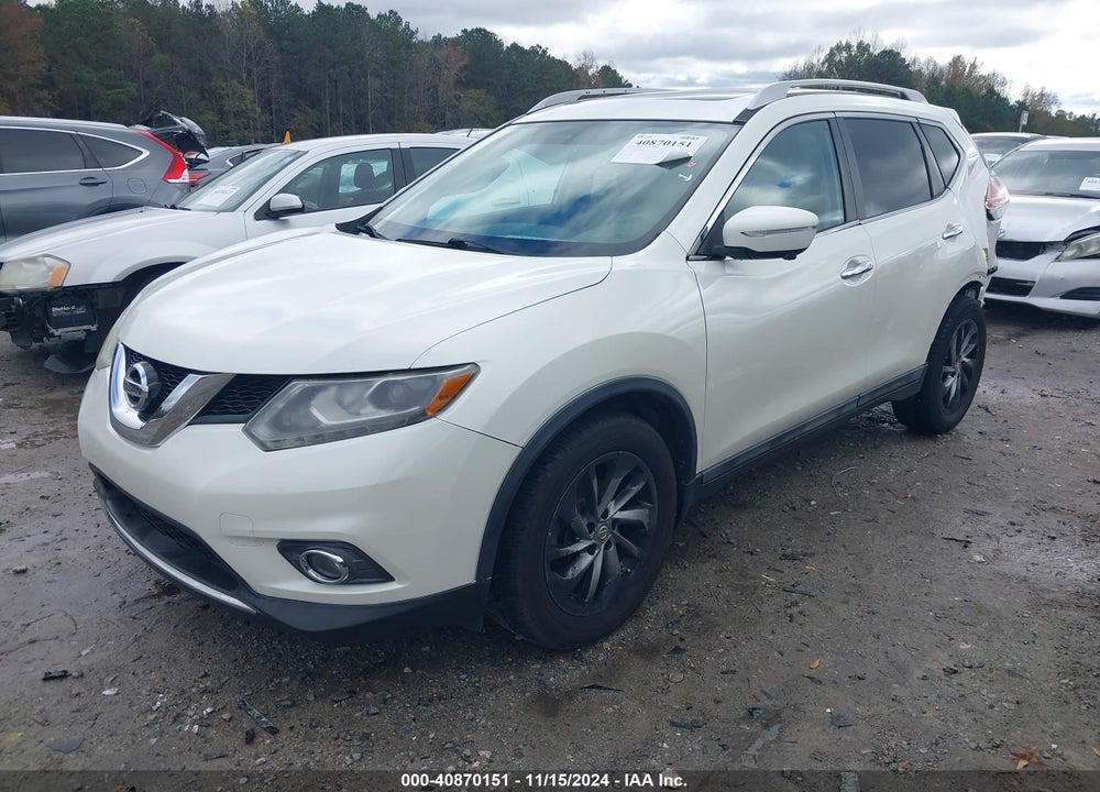 2015 NISSAN ROGUE SL VIN: 5N1AT2MTXFC860874