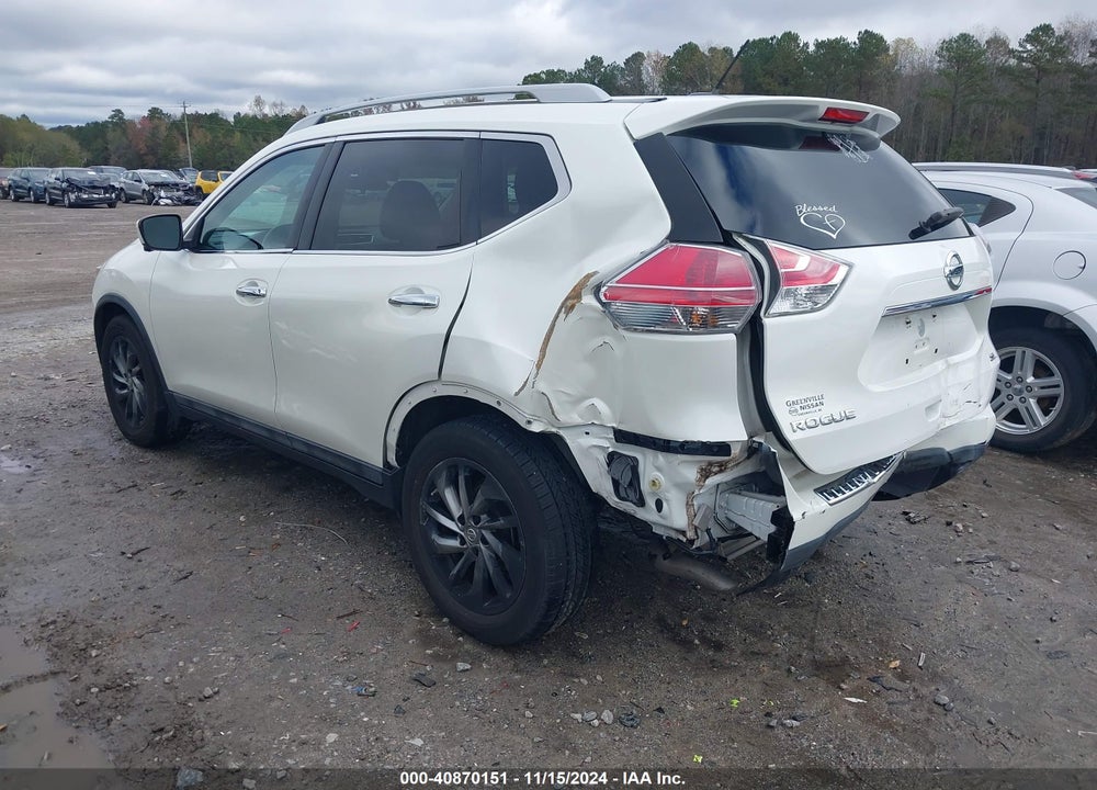 2015 NISSAN ROGUE SL VIN: 5N1AT2MTXFC860874