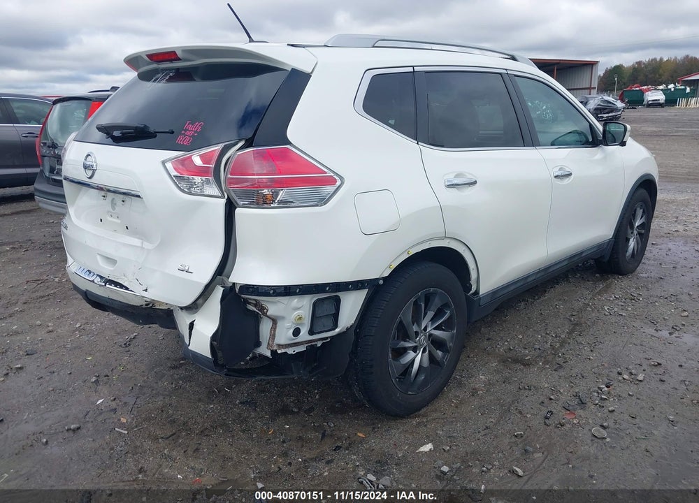 2015 NISSAN ROGUE SL VIN: 5N1AT2MTXFC860874