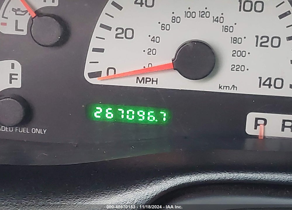 2001 FORD F-150 SVT LIGHTNING VIN: 2FTZF07301CA59310