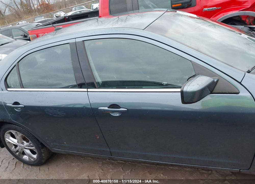 2012 FORD FUSION SE VIN: 3FAHP0HA3CR405856