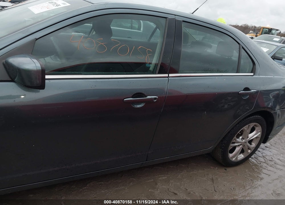 2012 FORD FUSION SE VIN: 3FAHP0HA3CR405856
