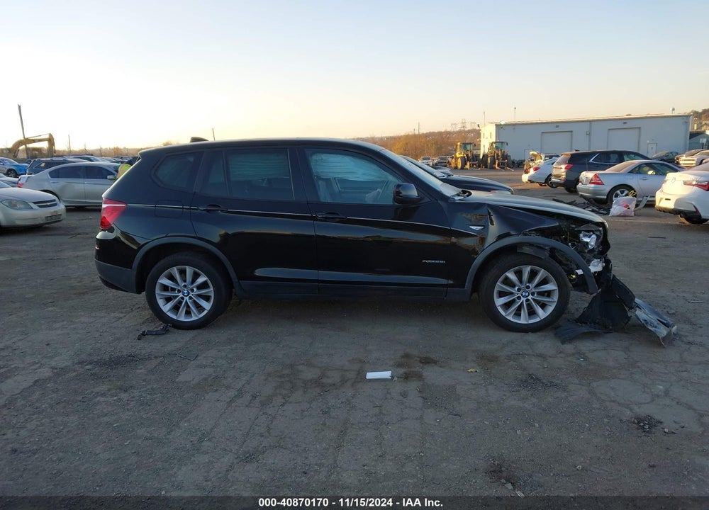 2013 BMW X3 XDRIVE28I VIN: 5UXWX9C53D0D04657