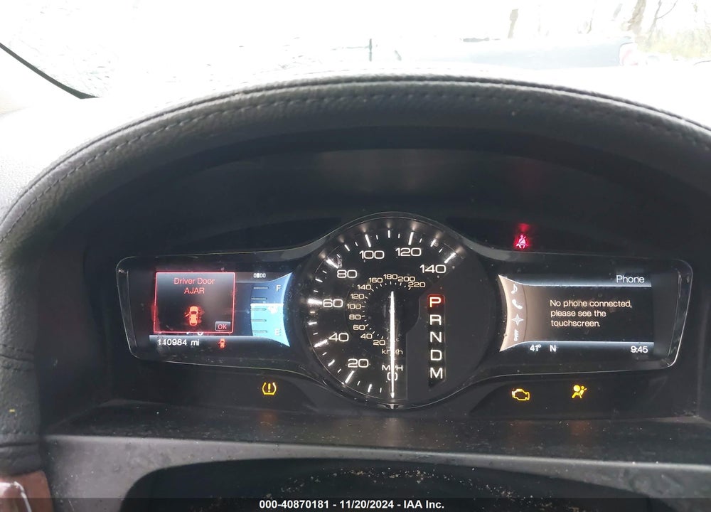 2012 LINCOLN MKX VIN: 2LMDJ8JK5CBL07437