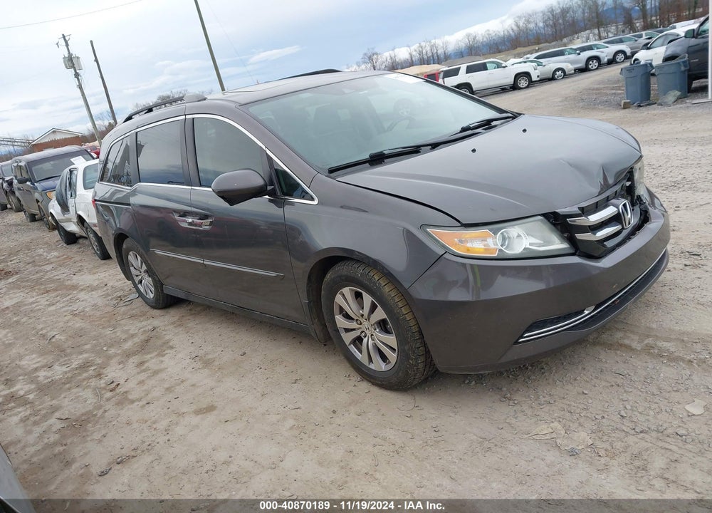 2014 HONDA ODYSSEY EX-L VIN: 5FNRL5H66EB082653