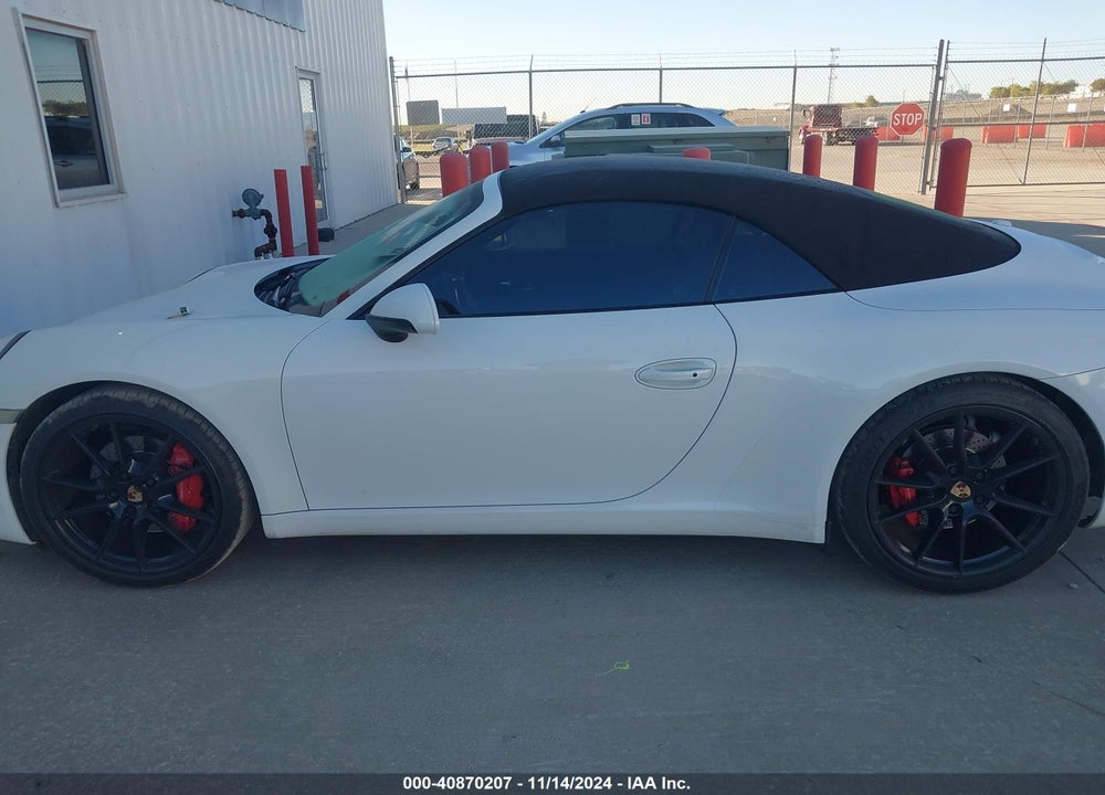2013 PORSCHE 911 CARRERA S VIN: WP0CB2A92DS156891