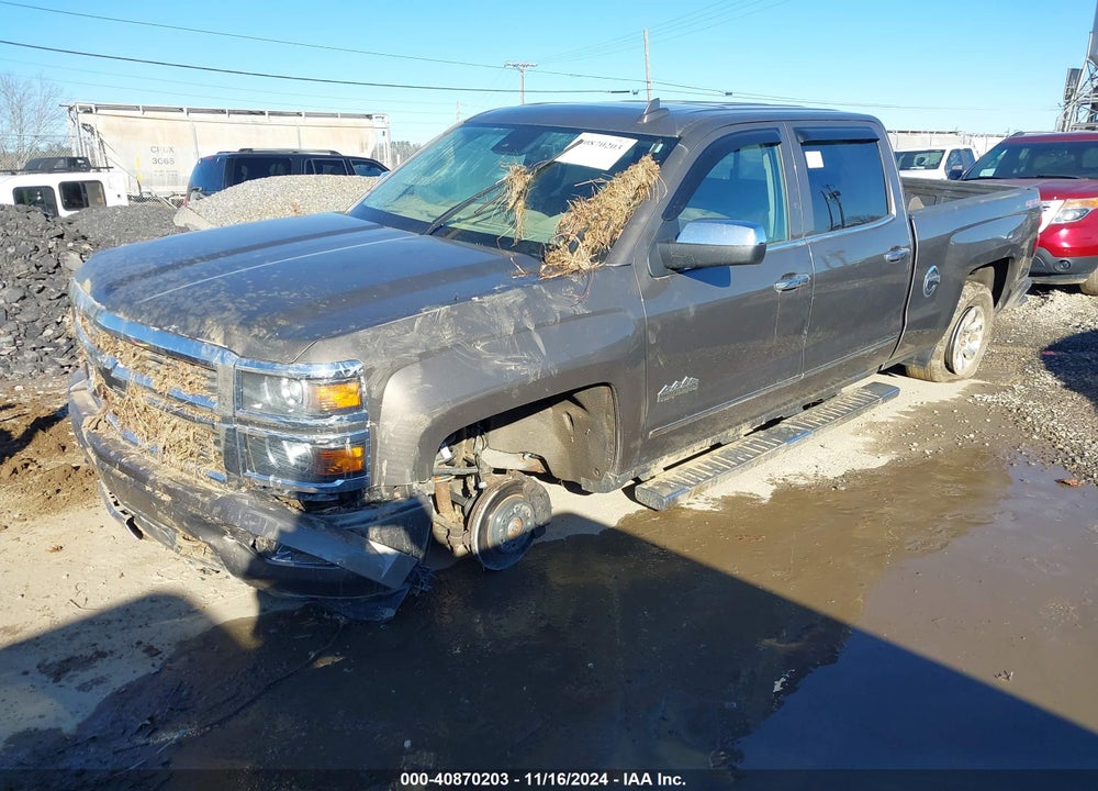 2015 CHEVROLET SILVERADO 1500 HIGH COUNTRY VIN: 3GCUKTEC0FG484997