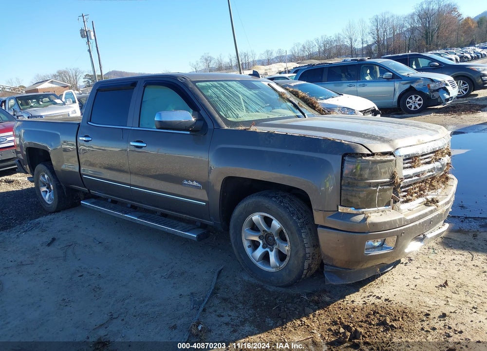 2015 CHEVROLET SILVERADO 1500 HIGH COUNTRY VIN: 3GCUKTEC0FG484997