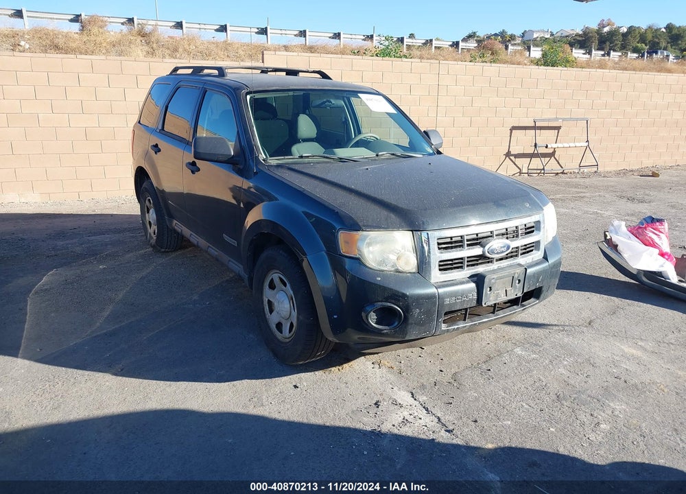 2008 FORD ESCAPE XLS VIN: 1FMCU02Z78KB93725