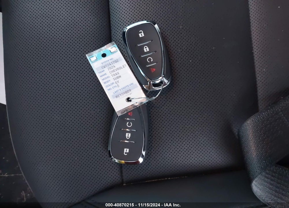 2024 CHEVROLET TRAX FWD ACTIV VIN: KL77LKE23RC159809