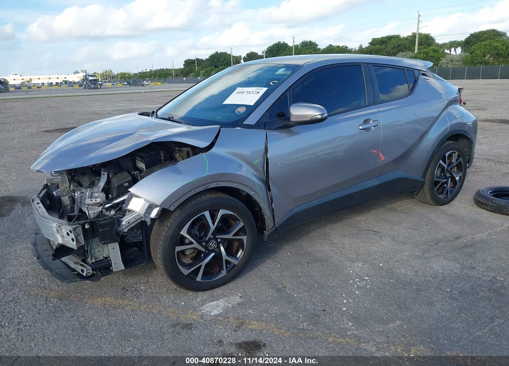 2018 TOYOTA C-HR XLE VIN: JTNKHMBX0J1007749