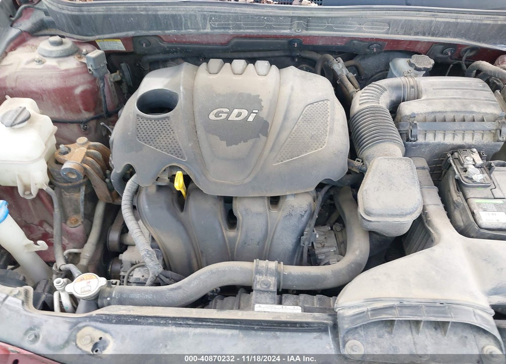 2013 HYUNDAI SONATA GLS VIN: 5NPEB4AC6DH751175