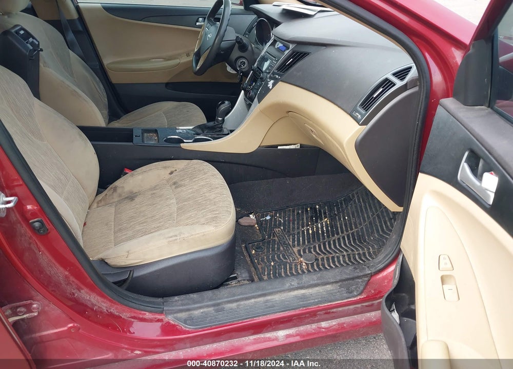 2013 HYUNDAI SONATA GLS VIN: 5NPEB4AC6DH751175