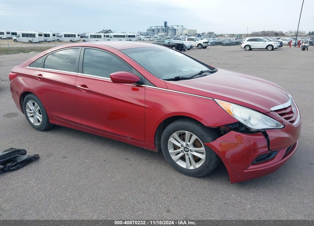 2013 HYUNDAI SONATA GLS VIN: 5NPEB4AC6DH751175