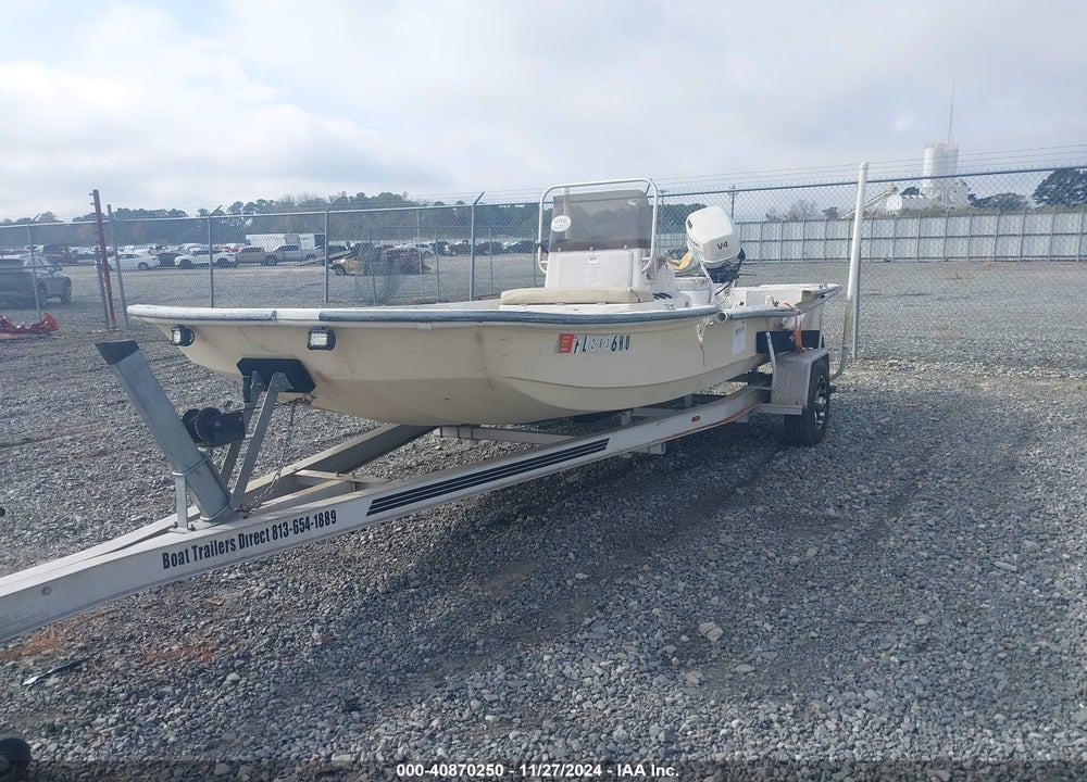 1997 ALASKA CANOE CO 19' FIBERGLASS BOAT VIN: AXC20T07E797