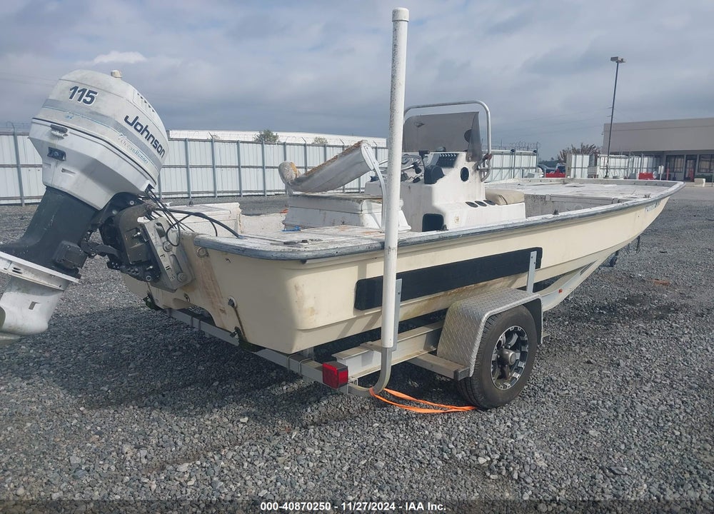 1997 ALASKA CANOE CO 19' FIBERGLASS BOAT VIN: AXC20T07E797