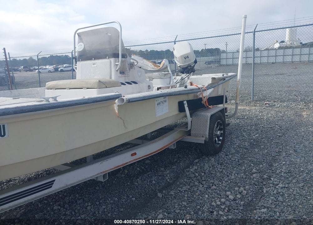 1997 ALASKA CANOE CO 19' FIBERGLASS BOAT VIN: AXC20T07E797