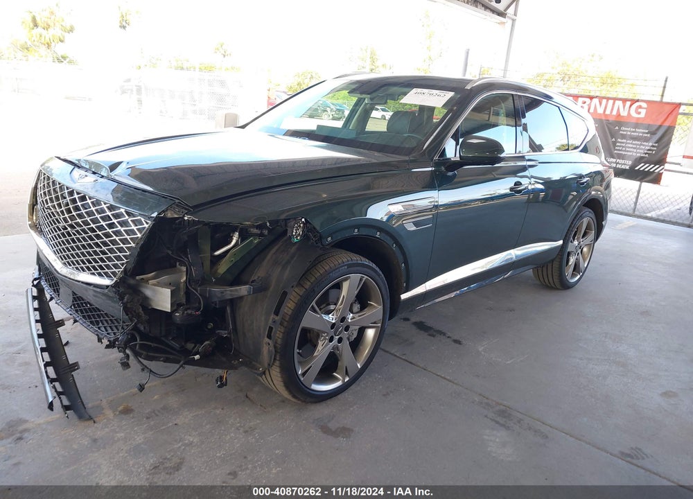 2022 GENESIS GV80 2.5T AWD VIN: KMUHBDSB4NU095808