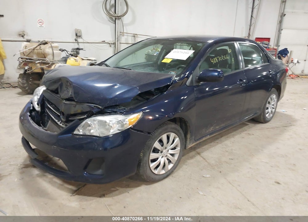 2013 TOYOTA COROLLA LE VIN: 2T1BU4EE2DC980996