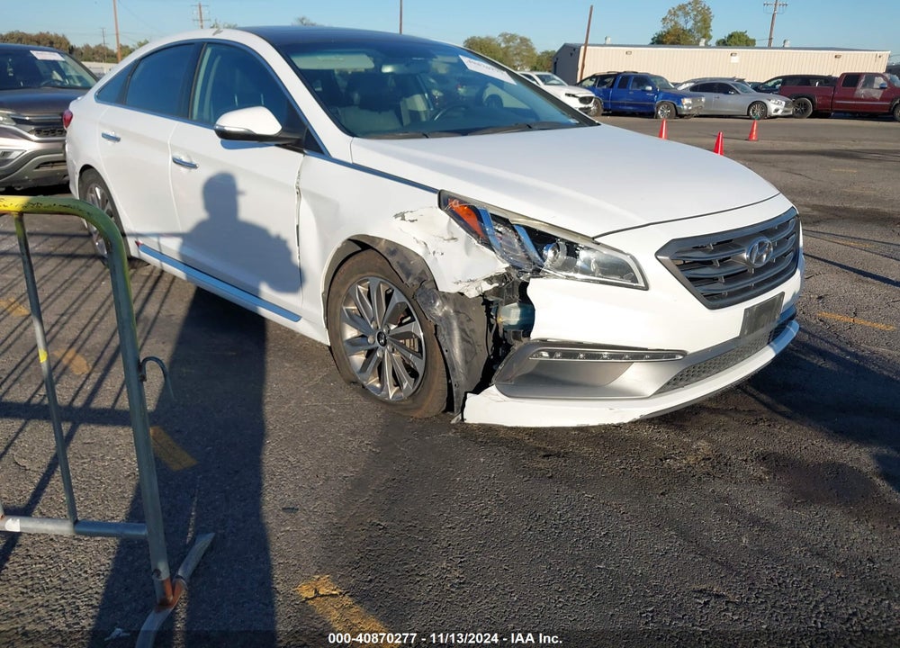 2016 HYUNDAI SONATA SPORT VIN: 5NPE34AFXGH395048