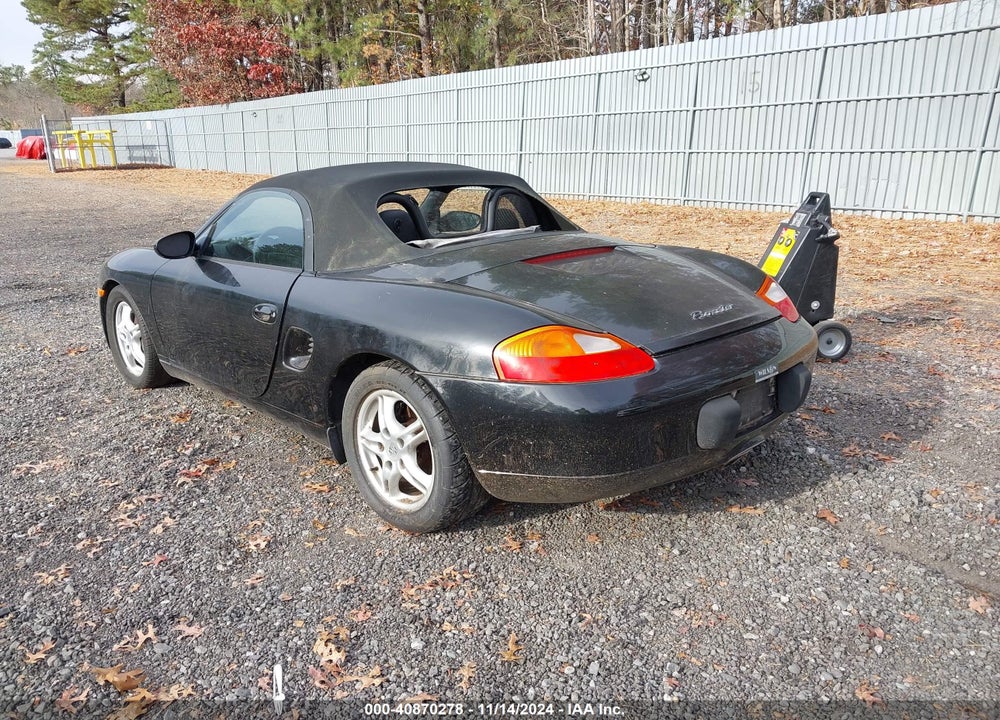 1999 PORSCHE BOXSTER VIN: WP0CA2989XU630312
