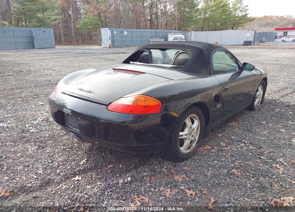 1999 PORSCHE BOXSTER VIN: WP0CA2989XU630312