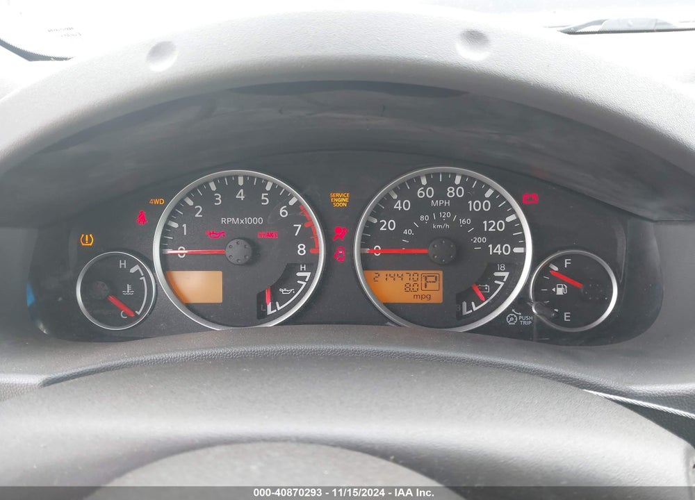 2006 NISSAN XTERRA SE VIN: 5N1AN08W86C548751